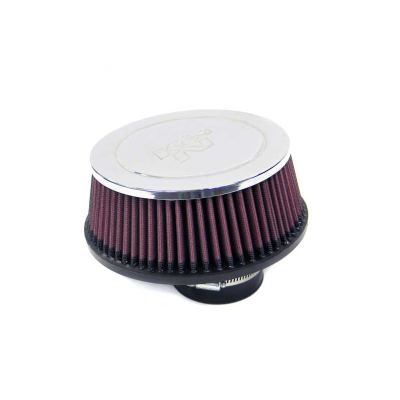 K&n universeel conisch filter 65mm aansluiting, 175mm bodem, 149mm top, 64mm hoogte, met ventilatie universeel  winparts