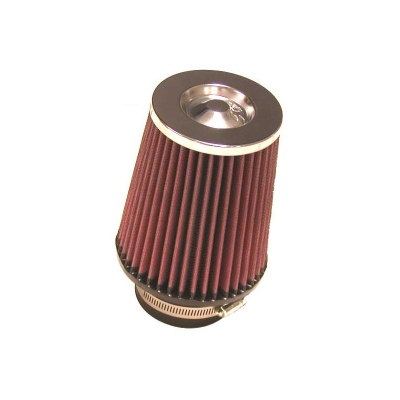 Foto van K&n universeel conisch filter 76mm aansluiting, 127mm bodem, 102mm top, 152mm hoogte (rc-4650) universeel via winparts