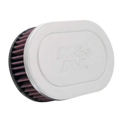 K&n universeel filter ovale aansluiting 121mm x 75mm, 178mm x 114mm, 51mm hoogte (rc-5010) universeel  winparts