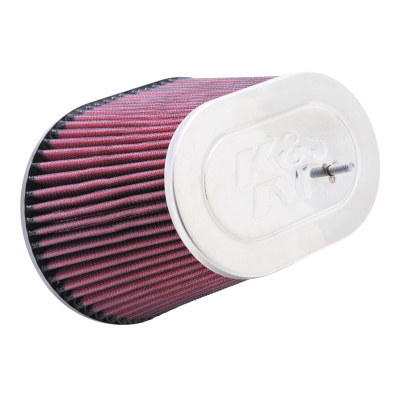 K&n universeel ovaal/conisch filter met ovale aansluiting 120mm x 165mm, 143mm x 203mm, 130mm hoogte universeel  winparts