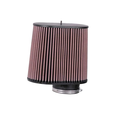 K&n universeel ovaal filter met 102mm aansluiting offset, 241mm x 171mm bodem, 229mm x 140mm top, 22 universeel  winparts