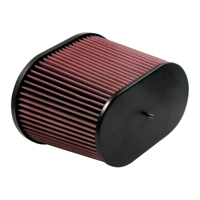 K&n universeel ovaal/conisch filter 94mm aansluiting, 254mm x 178mm bodem, 229mm x 137mm top, 200mm universeel  winparts