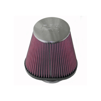 K&n universeel ovaal/conisch filter 100mm aansluiting, 114mm top, 138mm x 189mm bodem, 173mm hoogte universeel  winparts