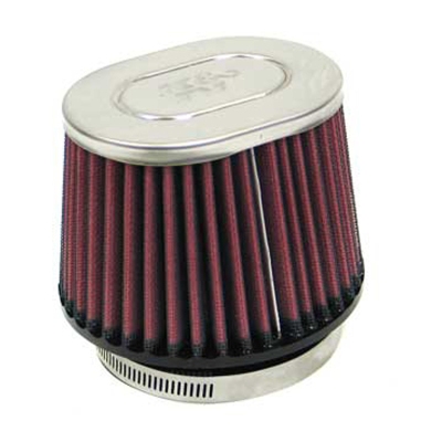 Foto van K&n universeel conisch filter 86mm aansluiting, 125mm bodem, 83mm x 114mm top, 89mm hoogte (rc-9130) universeel via winparts