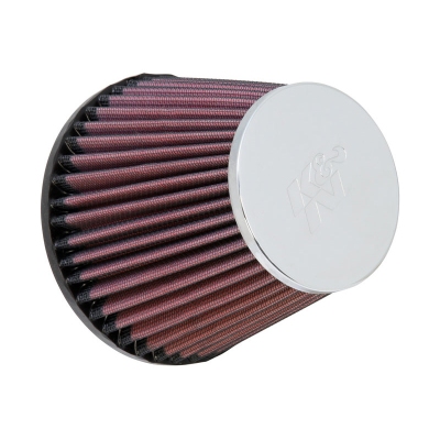 K&n universeel conisch filter 68mm aansluiting, 132mm bodem, 89mm top, 114mm hoogte met ontluchtings universeel  winparts