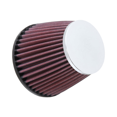 K&n universeel conisch filter 68mm aansluiting, 132mm bodem, 89mm top, 131mm hoogte met twee ontluch universeel  winparts