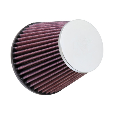 K&n universeel conisch filter 64mm aansluiting, 132mm bodem, 89mm top, 119mm hoogte met ontluchtings universeel  winparts