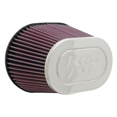K&n universeel ovaal filter met ovale aansluiting, 159mm x 100mm, 140mm x 197mm, 127mm hoogte (rf-10 universeel  winparts