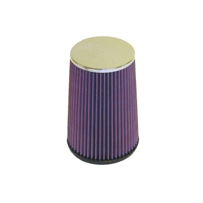 K&n universeel conisch filter 83mm aansluiting, 140mm bodem, 114mm top, 203mm hoogte, met ontluchtin universeel  winparts