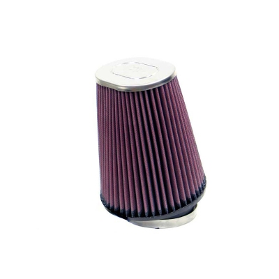 K&n universeel ovaal/conisch filter 89mm 10 graden aansluiting, 146mm bodem, 114mm x 83mm top, 178 m universeel  winparts