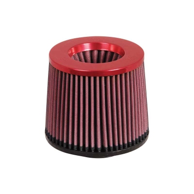 K&n universeel filter 70mm aansluiting, 149mm bodem, 133mm top, 127mm hoogte rode rand (rr-2801) universeel  winparts