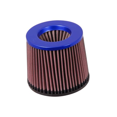K&n universeel filter 70mm aansluiting, 149mm bodem, 133mm top, 127mm hoogte blauwe rand (rr-2802) universeel  winparts