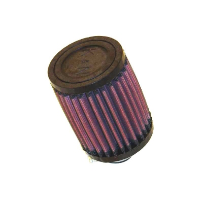 Foto van K&n universeel cilindrisch filter 32mm 20 graden aansluiting, 76mm uitwendig, 102mm hoogte (ru-0100) universeel via winparts