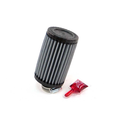 K&n universeel cilindrisch filter 32mm 20 graden aansluiting, 76mm uitwendig, 127mm hoogte (ru-0110) universeel  winparts