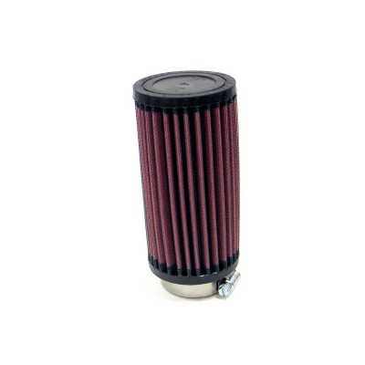 Foto van K&n universeel cilindrisch filter 48mm aansluiting, 76mm uitwendig, 152mm hoogte (ru-0420) universeel via winparts