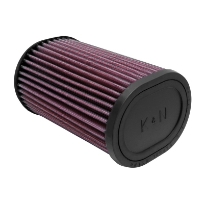 Foto van K&n universeel ovaal filter 62mm 20 graden aansluiting, 114mm x 95mm, 178 mm (ru-1390) universeel via winparts