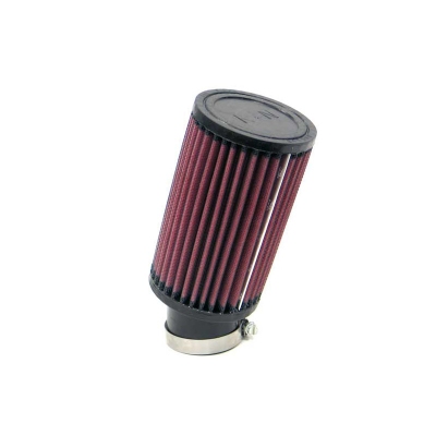 K&n universeel ovaal filter 49mm 20 graden aansluiting, 89mm uitwendig, 152mm hoogte (ru-1420) universeel  winparts