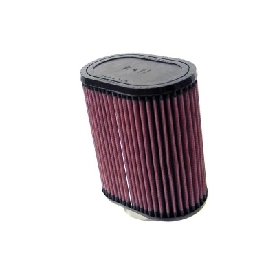 K&n universeel ovaal filter 70mm aansluiting, 10 graden hoek, 159mm x 102mm, 178mm hoogte (ru-1550) universeel  winparts