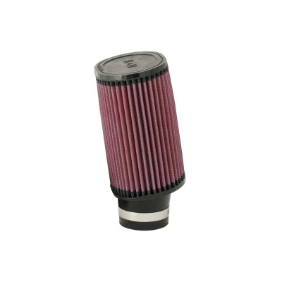 Foto van K&n universeel ovaal filter 64mm aansluiting, 114mm x 95mm, 178 mm (ru-1830) universeel via winparts