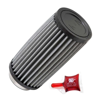 K&n universeel cilindrisch filter 45mm aansluiting, 76mm uitwendig, 152mm hoogte (ru-2575) universeel  winparts
