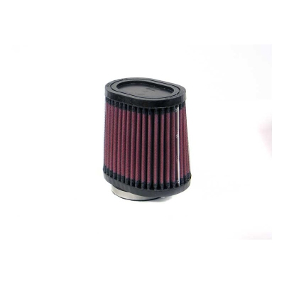 K&n universeel ovaal/conisch filter 54mm aansluiting offset, 102mm x 76mm bodem, 89mm x 64mm top, 10 universeel  winparts