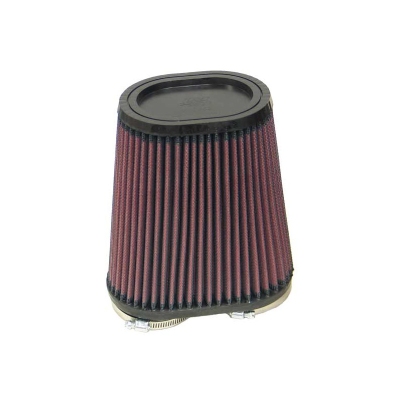 K&n universeel ovaal/conisch filter 60mm dual aansluiting, 159mm x 95mm bodem, 87mm x 112mm top, 171 universeel  winparts