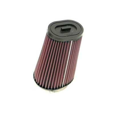 K&n universeel ovaal/conisch filter 62mm 20 graden aansluiting, 114mm x 95mm bodem, 89mm x 64mm top, universeel  winparts