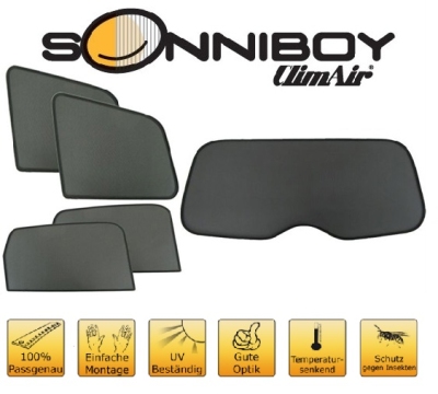 Sonniboy skoda octavia combi 1998-2004 (alleen achterraam) skoda octavia combi (1u5)  winparts