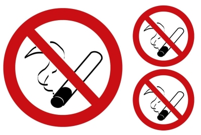 Verboden te roken 90x2x45mm universeel  winparts