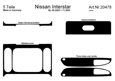Int. ni interstar 02-03 5-delig wor nissan interstar bus (x70)  winparts