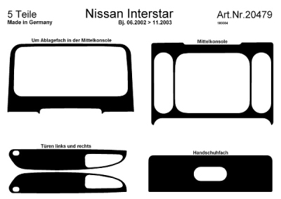 Foto van Int. ni interstar 02-03 5-delig wor nissan interstar bestelwagen (x70) via winparts