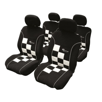 Stoelhoesset 'racing' wit airbag universeel  winparts