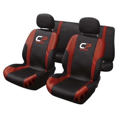 Stoelhoesset 'cp sports' rood airbag universeel  winparts