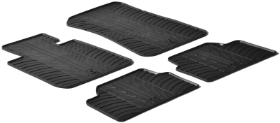 Rubbermatten bmw 1 serie e81/e87 3/5 deurs 2004-2011 (t profiel 4-delig + montageclips) bmw 1 (e81)  winparts