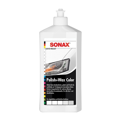 Foto van Sonax polish & wax wit 500 ml (296.000) universeel via winparts