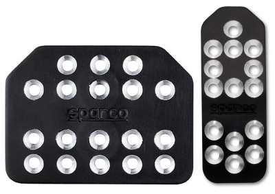 Sparco set sportpedalen 'piuma' - zwart aluminium - automaat universeel  winparts