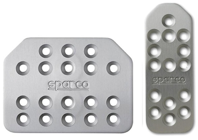 Sparco set sportpedalen 'piuma' - mat aluminium - automaat universeel  winparts