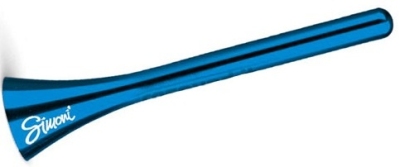 Simoni racing aluminium antenne 8v micro - blauw - lengte 6,3cm universeel  winparts