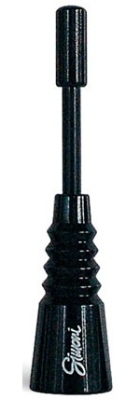 Simoni racing aluminium antenne 16v micro - zwart - lengte 7cm universeel  winparts
