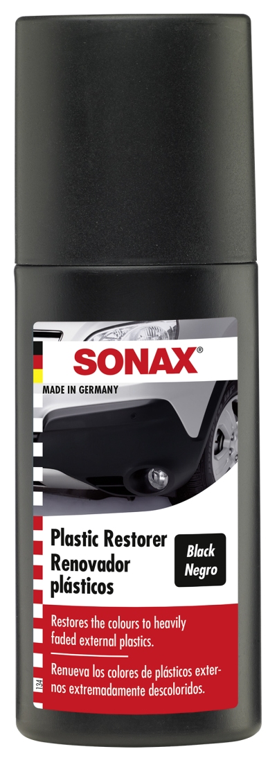 Sonax 409.100 kunststofverf zwart 100 ml universeel  winparts