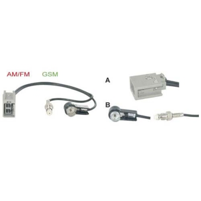 Am/fm gsm antenne adapter universeel  winparts