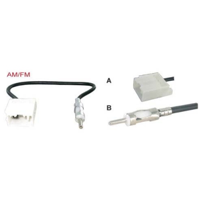 Am/fm antenne adapter universeel  winparts