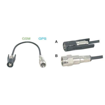 Gsm gps antenne adapter universeel  winparts