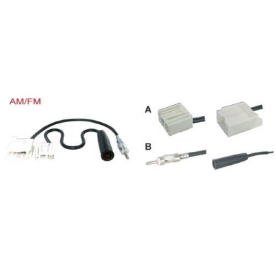 Am/fm antenne adapter universeel  winparts