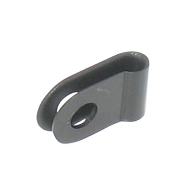 P-clip 3 mm zwart 5 stuks universeel  winparts