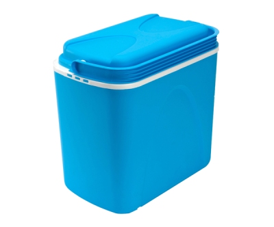 Koelbox 24 liter blauw/wit universeel  winparts