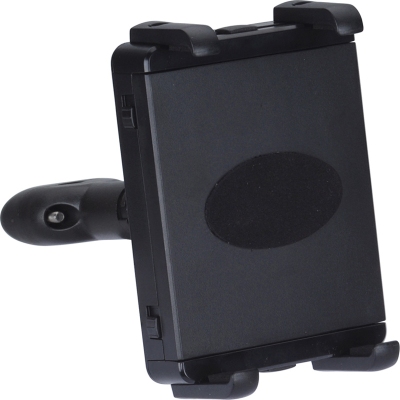 Foto van Universele 'gripper 2' tablet houder met hoofdsteunmontage 105-205mm universeel via winparts