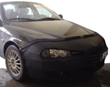 Motorkapsteenslaghoes alfa romeo 156 2004-2006 zwart alfa romeo 156 (932_)  winparts