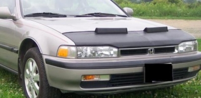 Foto van Motorkapsteenslaghoes honda accord 1990-1993 carbon-look honda accord iv (cb) via winparts