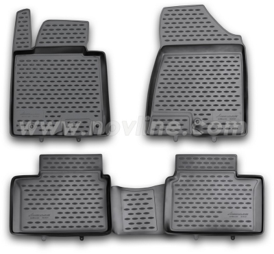 Rubber automatten kia cee'd 2012->, 4 delig. kia cee'd (jd)  winparts